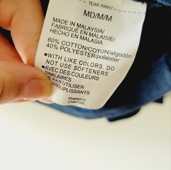 Men's Under Armour sweater navy blue pull over sweater size M - Picture 4 of 5